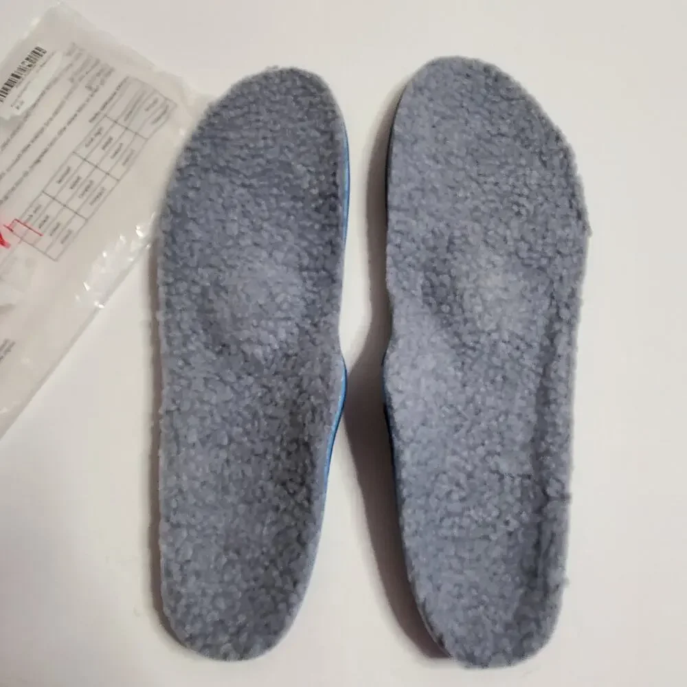Orthotic Arch Support Women 12-12.5 Shoe Inserts Winter Faux Shearling Lined New